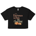 Existence Is Pain Au Chocolat Women's Crop Tee product image 1