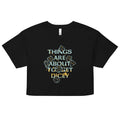 Things Are About To Get Dicey Women's Crop Tee product image 1