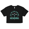 All The Cool Kids Are Reading Women's Crop Tee product image 1