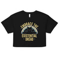 Embrace The Existential Dread Women's Crop Tee product image 1