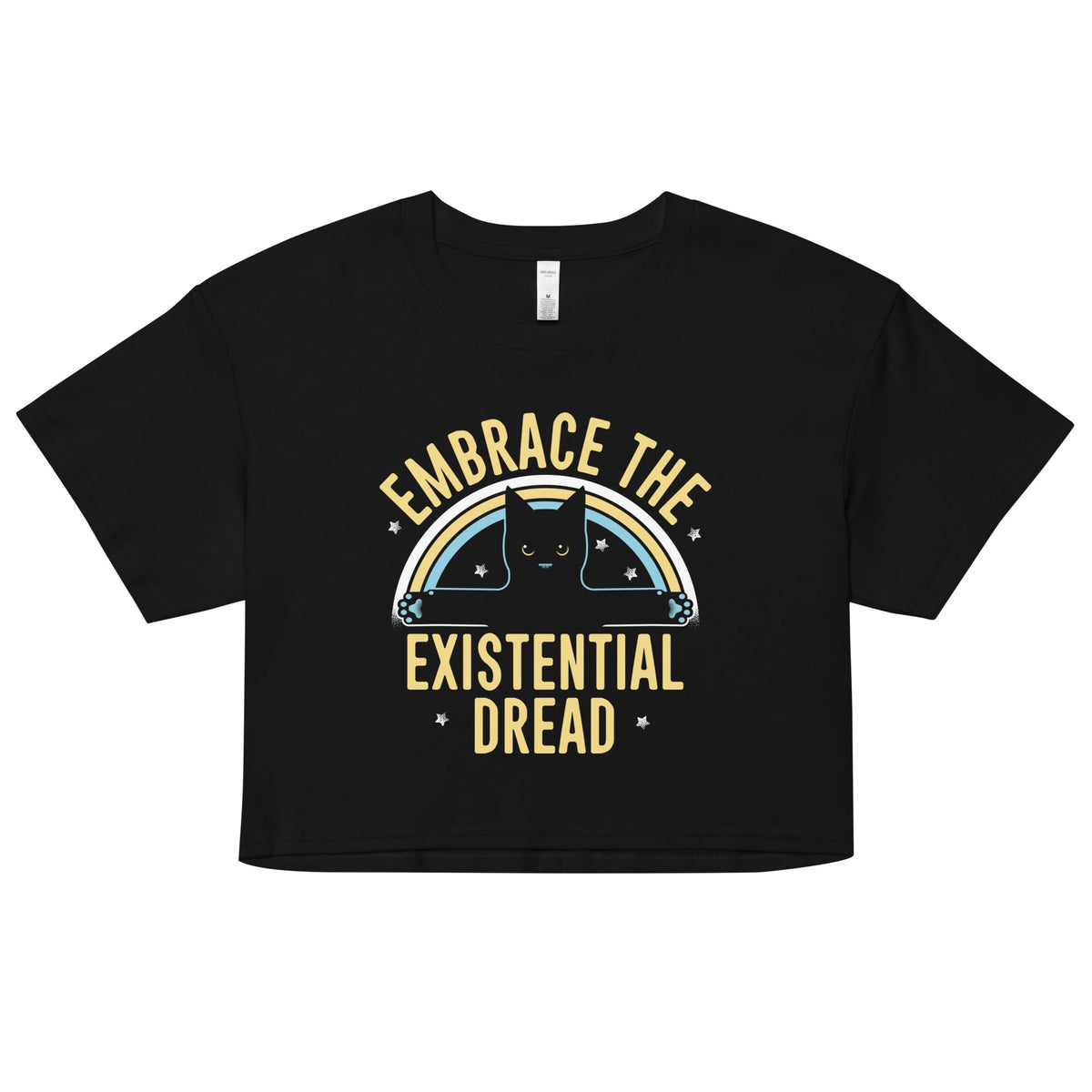 Embrace The Existential Dread Women's Crop Tee product image 1