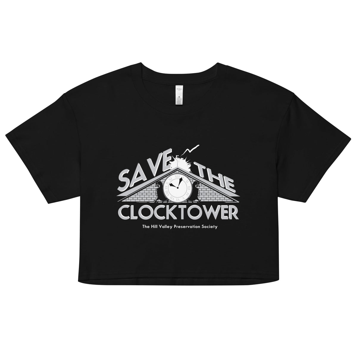 Save The Clocktower Women's Crop Tee product image 1