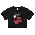 A Little Encourage Mint Women's Crop Tee product image 1