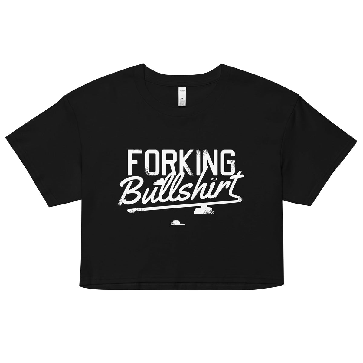 Forking Bullshirt Women's Crop Tee product image 1