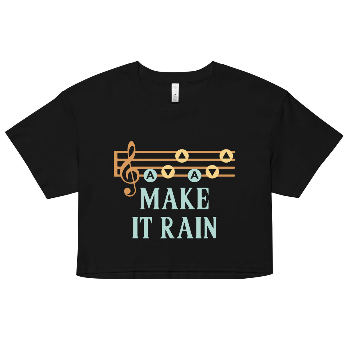 Make It Rain Women's Crop Tee product image 1