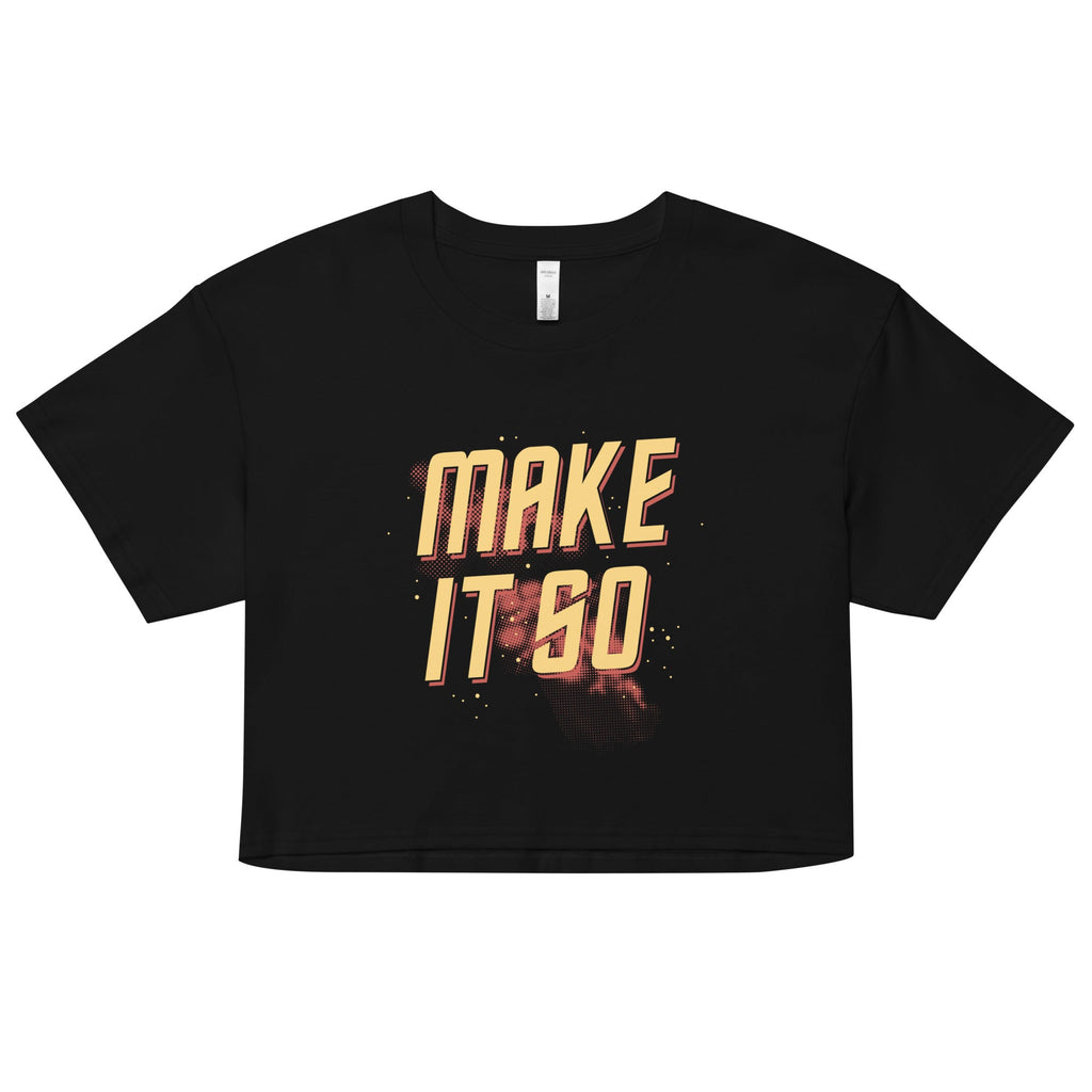 Make It So Women's Crop Tee product image 1