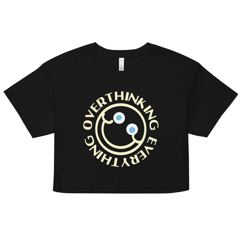 Overthinking Everything Women's Crop Tee product image 1