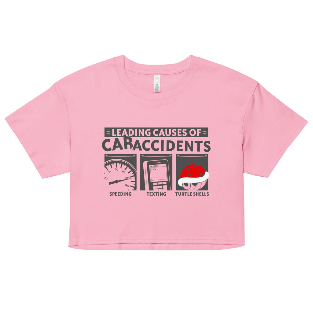 Leading Causes of Accidents Women's Crop Tee product image 2