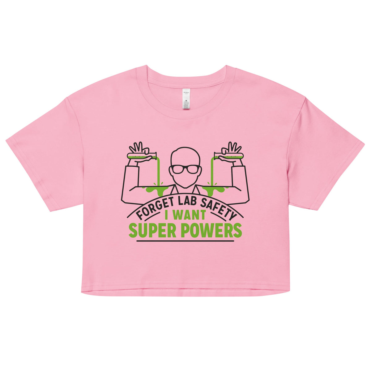 Forget Lab Safety Women's Crop Tee product image 2