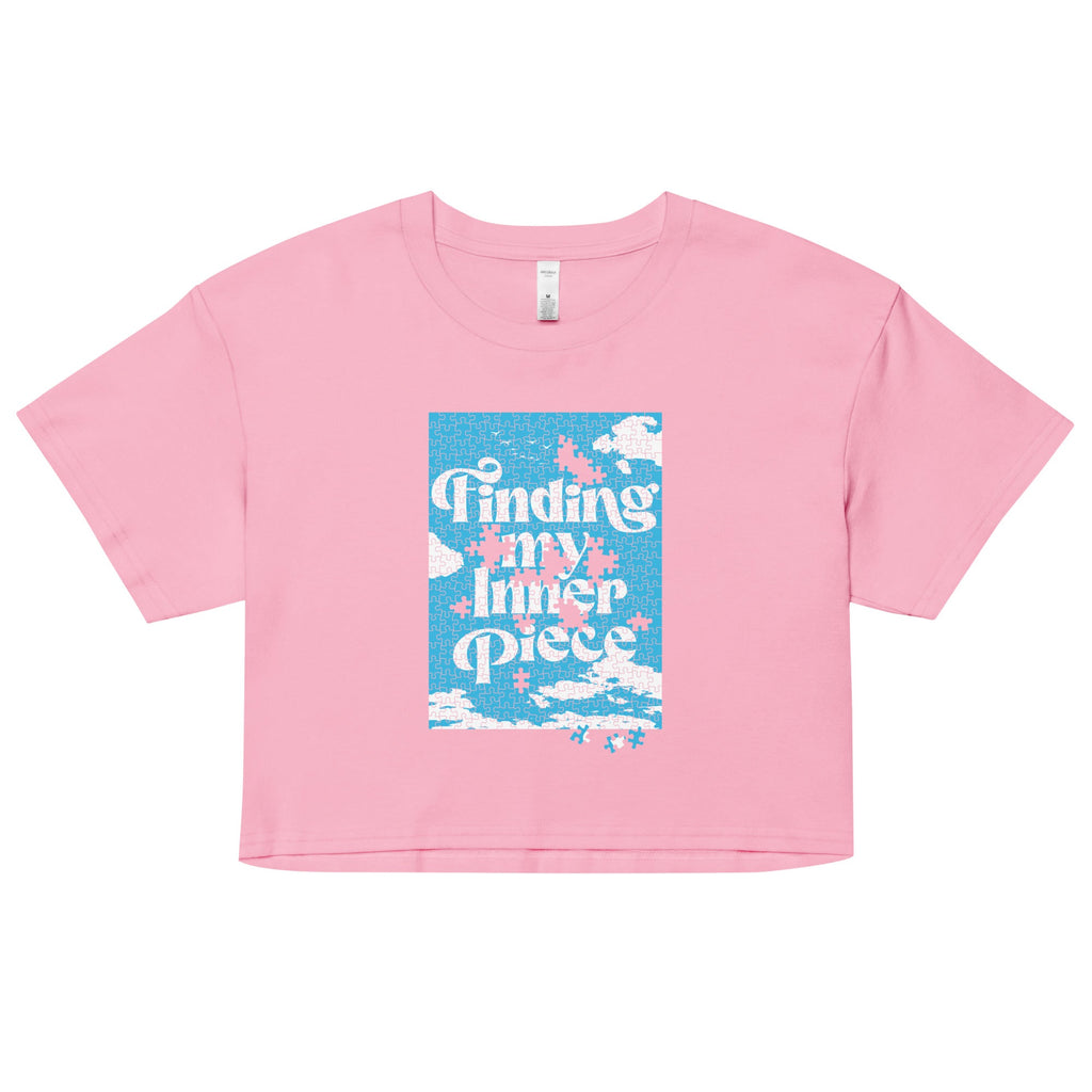Finding My Inner Piece Women's Crop Tee product image 4
