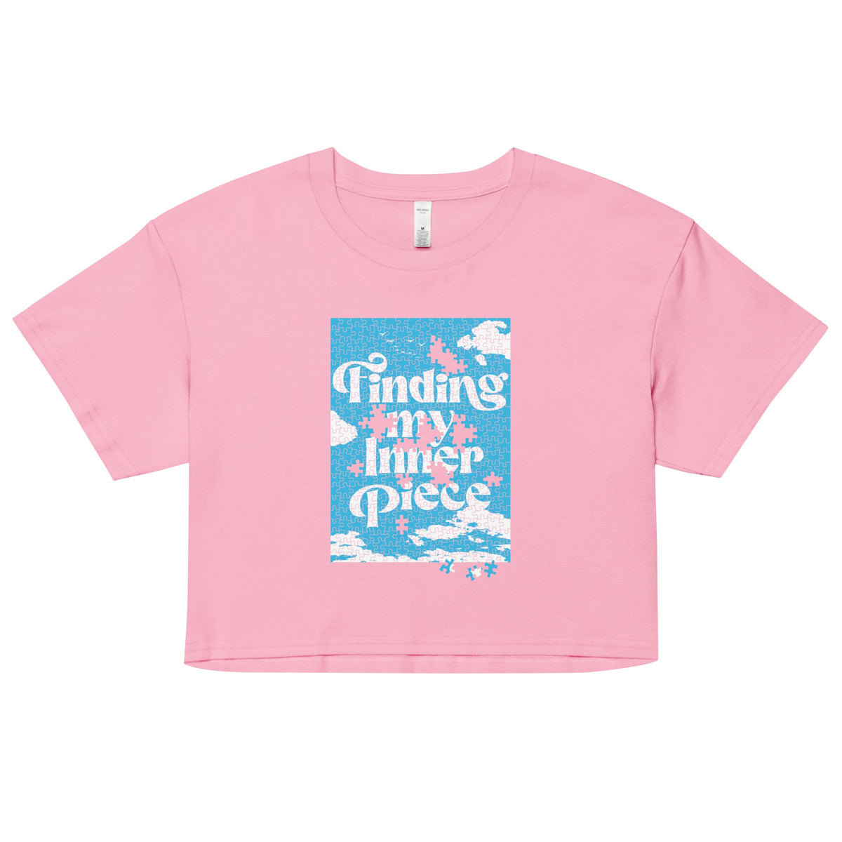 Finding My Inner Piece Women's Crop Tee product image 4