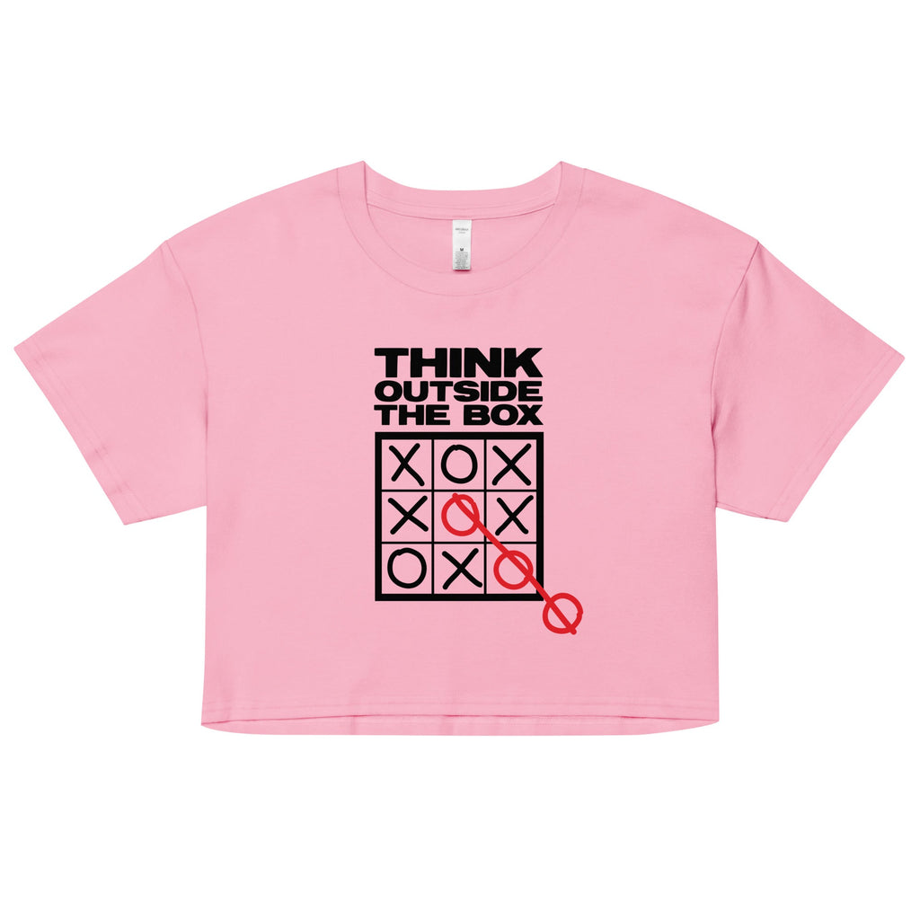 Think Outside The Box Women's Crop Tee product image 3
