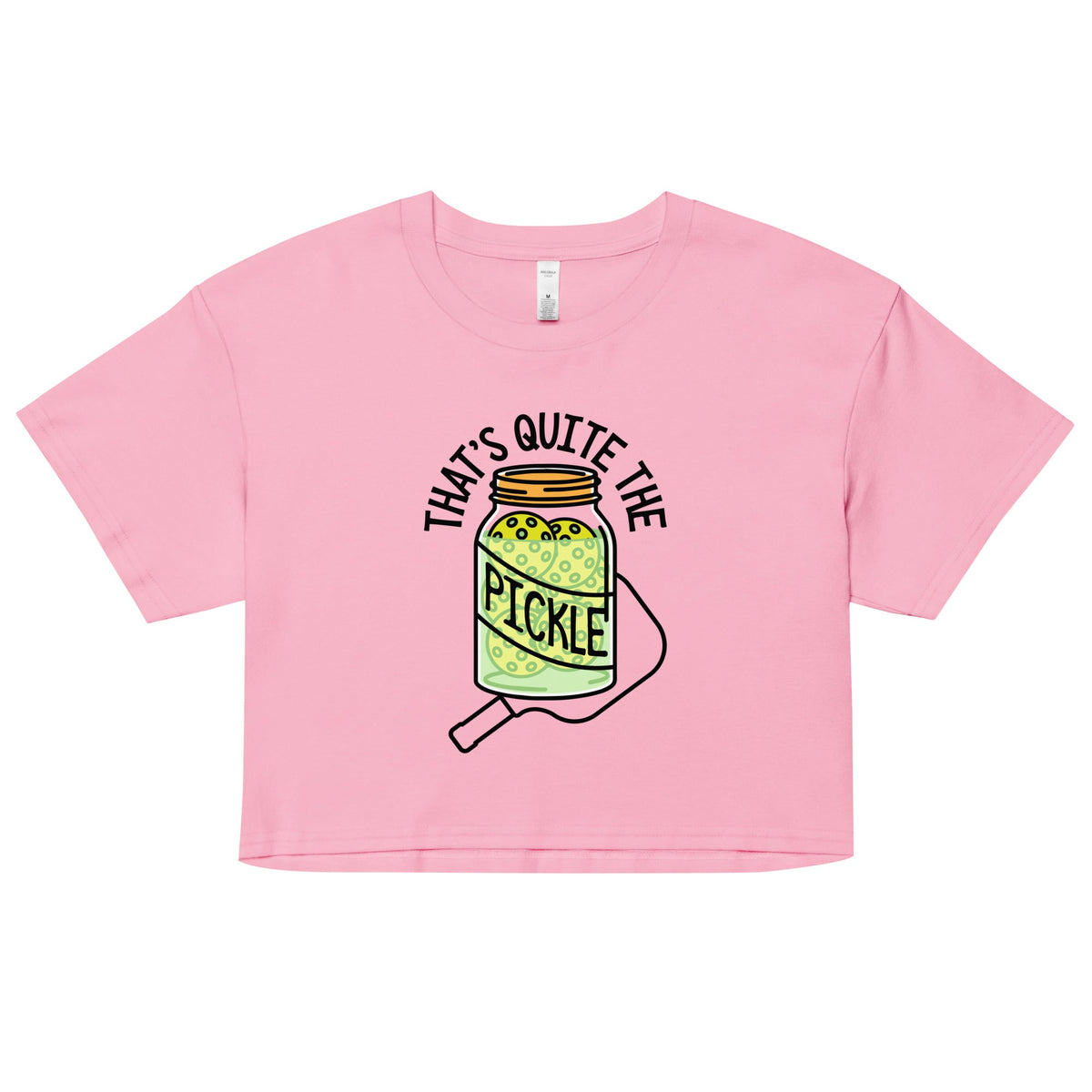 That's Quite The Pickle Women's Crop Tee product image 1