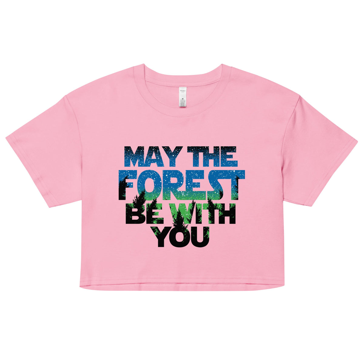 May The Forest Be With You Women's Crop Tee product image 3