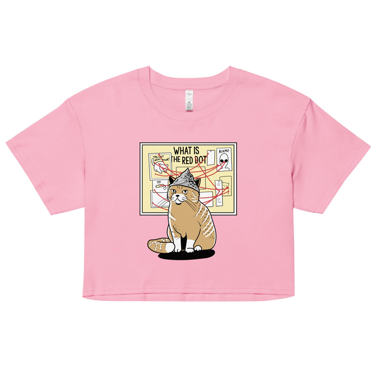 What Is The Red Dot? Women's Crop Tee product image 1