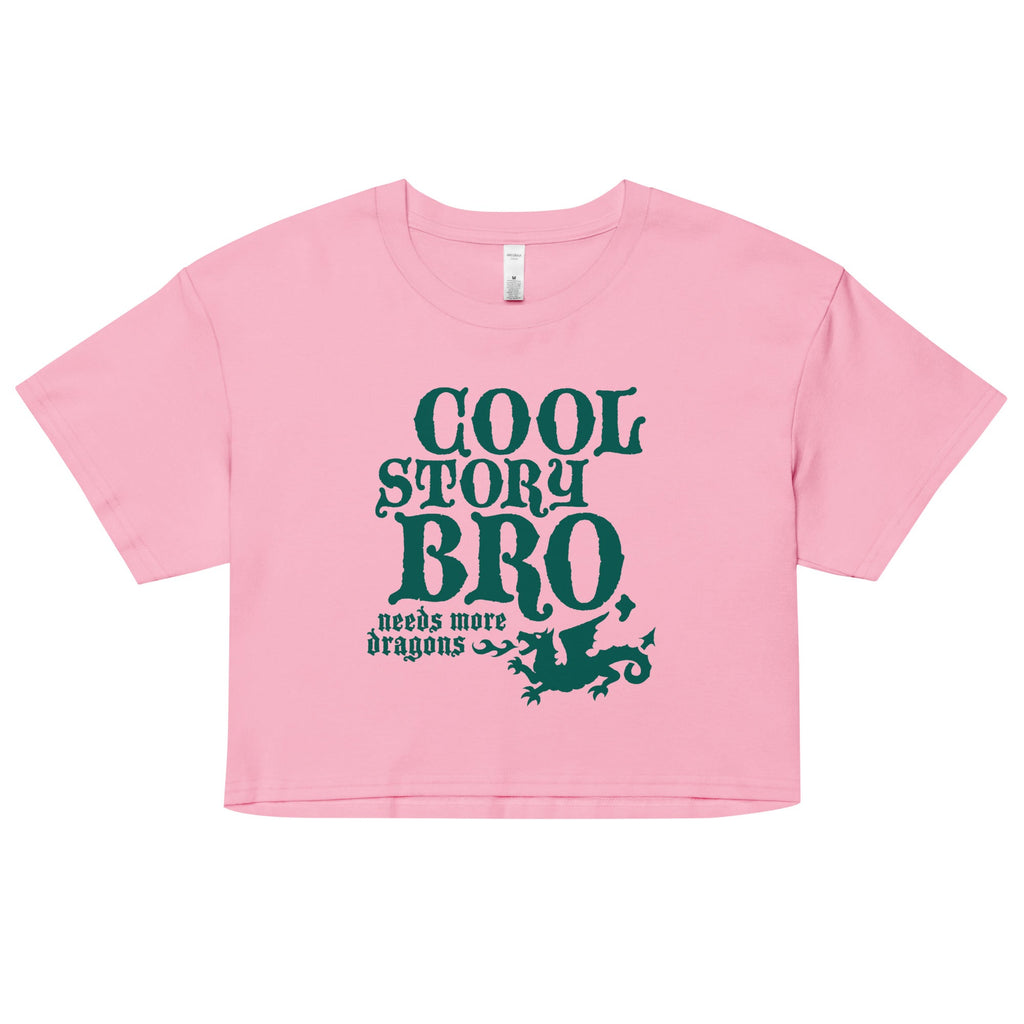 Cool Story Bro, Needs More Dragons Women's Crop Tee product image 1