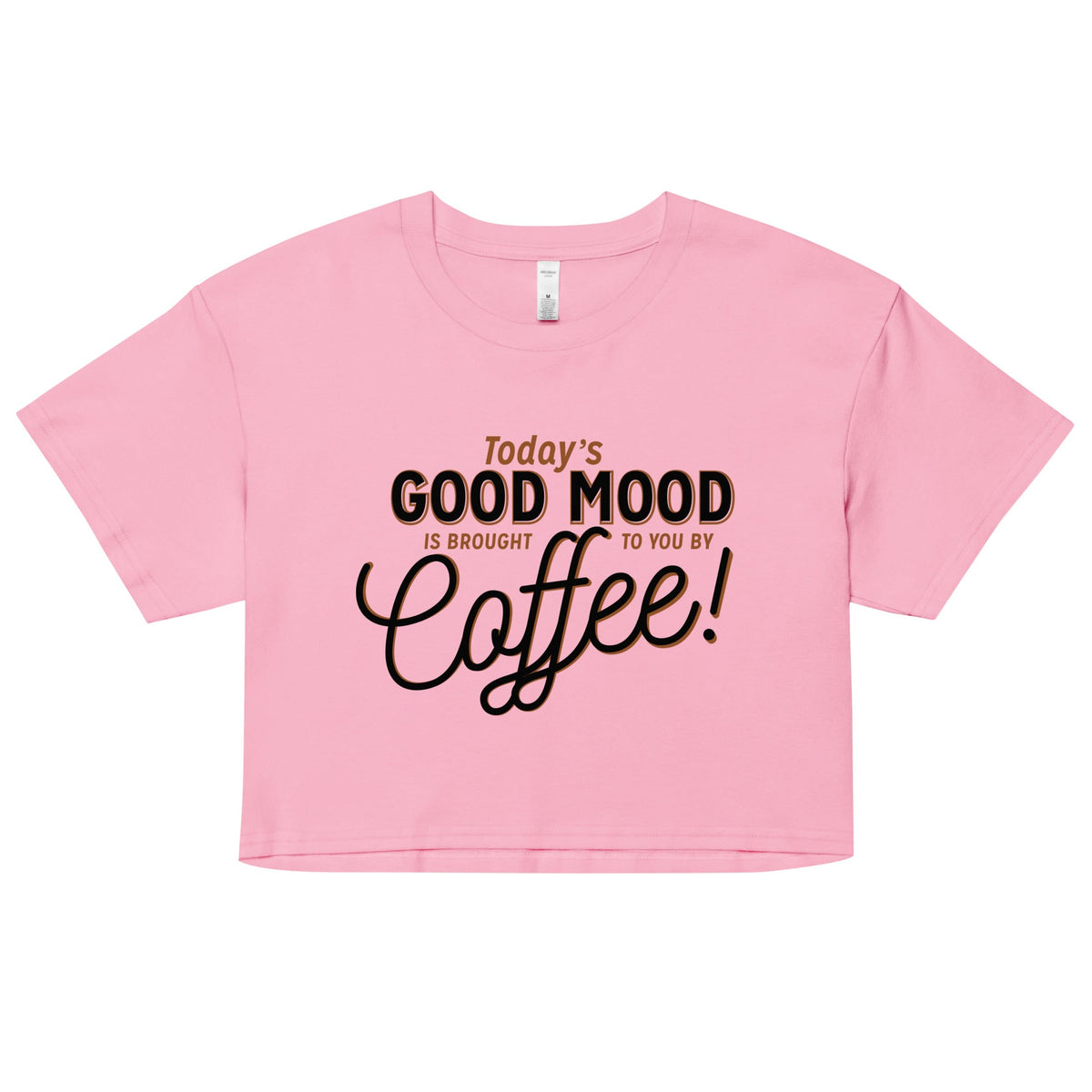 Today's Good Mood Women's Crop Tee product image 1