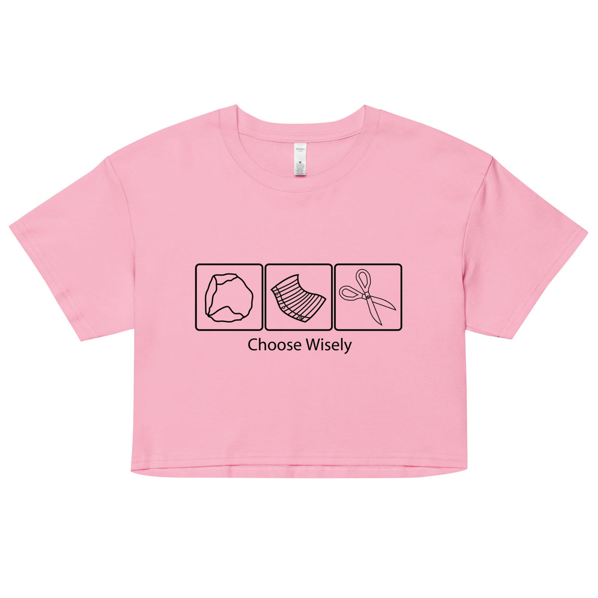Choose Wisely Women's Crop Tee product image 3