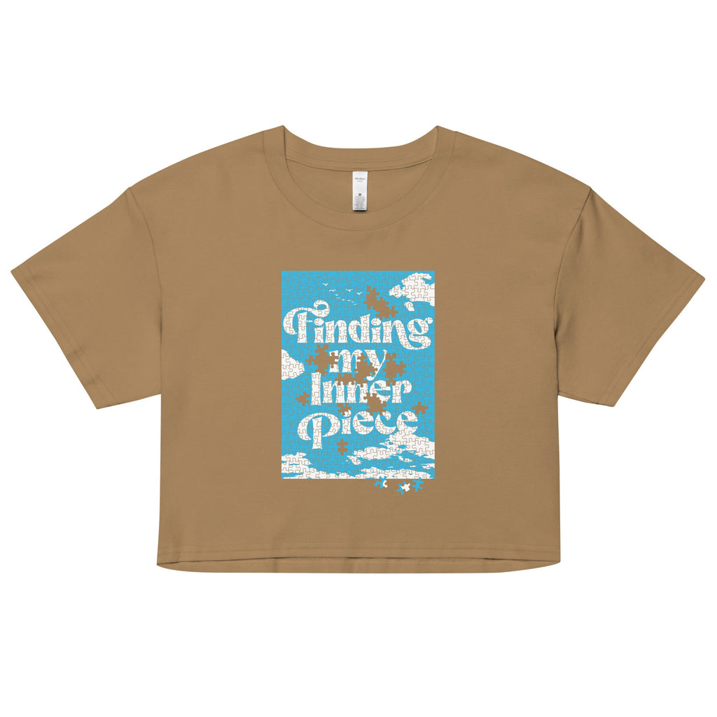 Finding My Inner Piece Women's Crop Tee product image 2