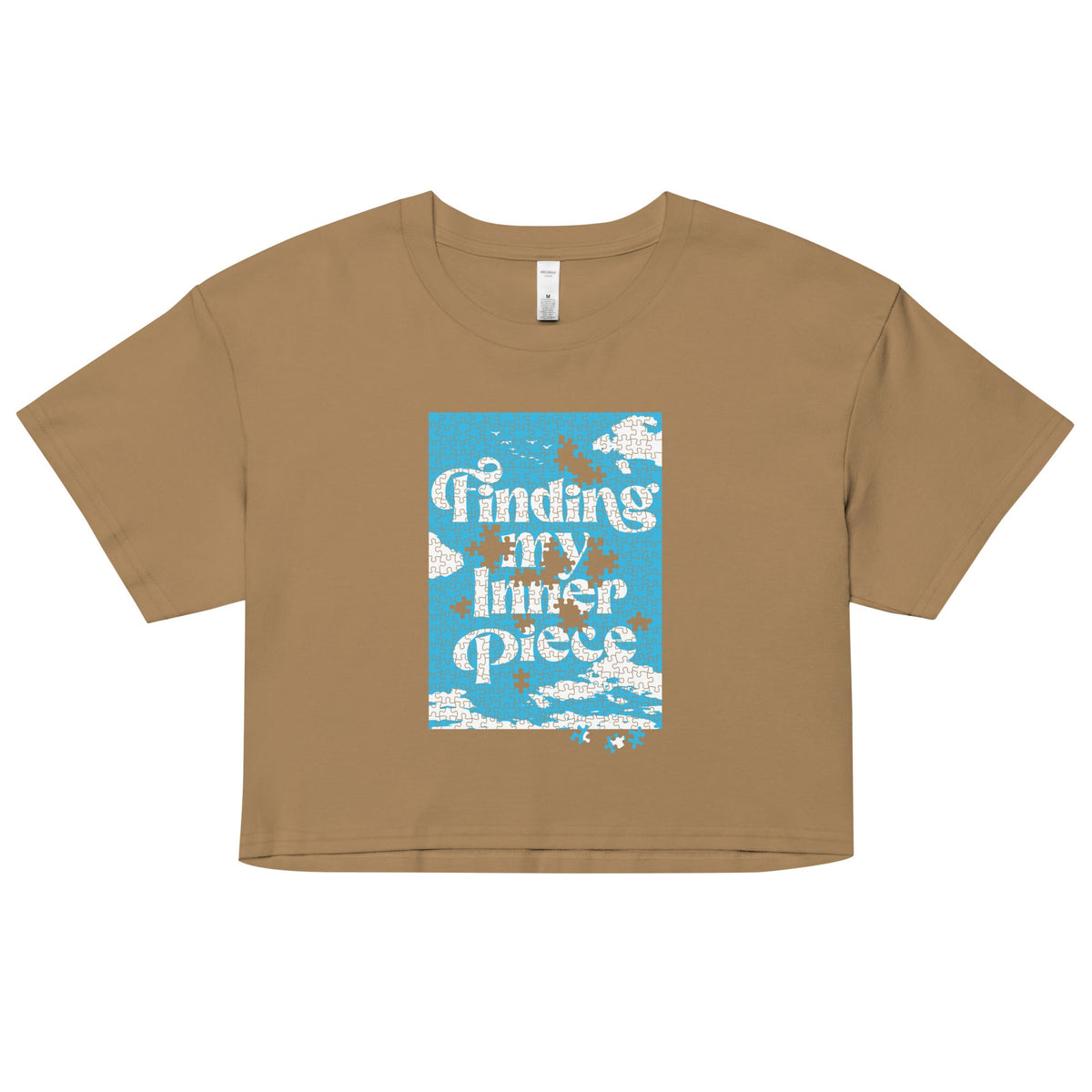 Finding My Inner Piece Women's Crop Tee product image 2