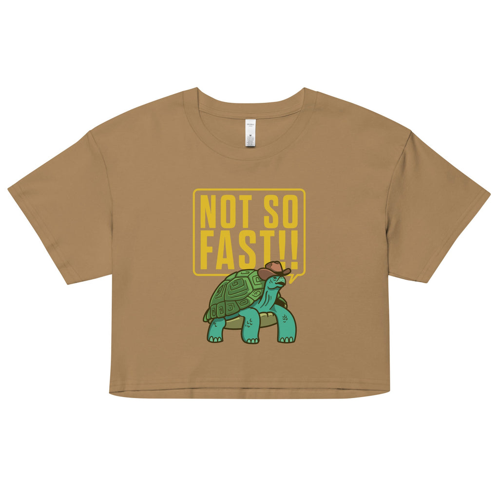 Not So Fast!! Women's Crop Tee product image 2