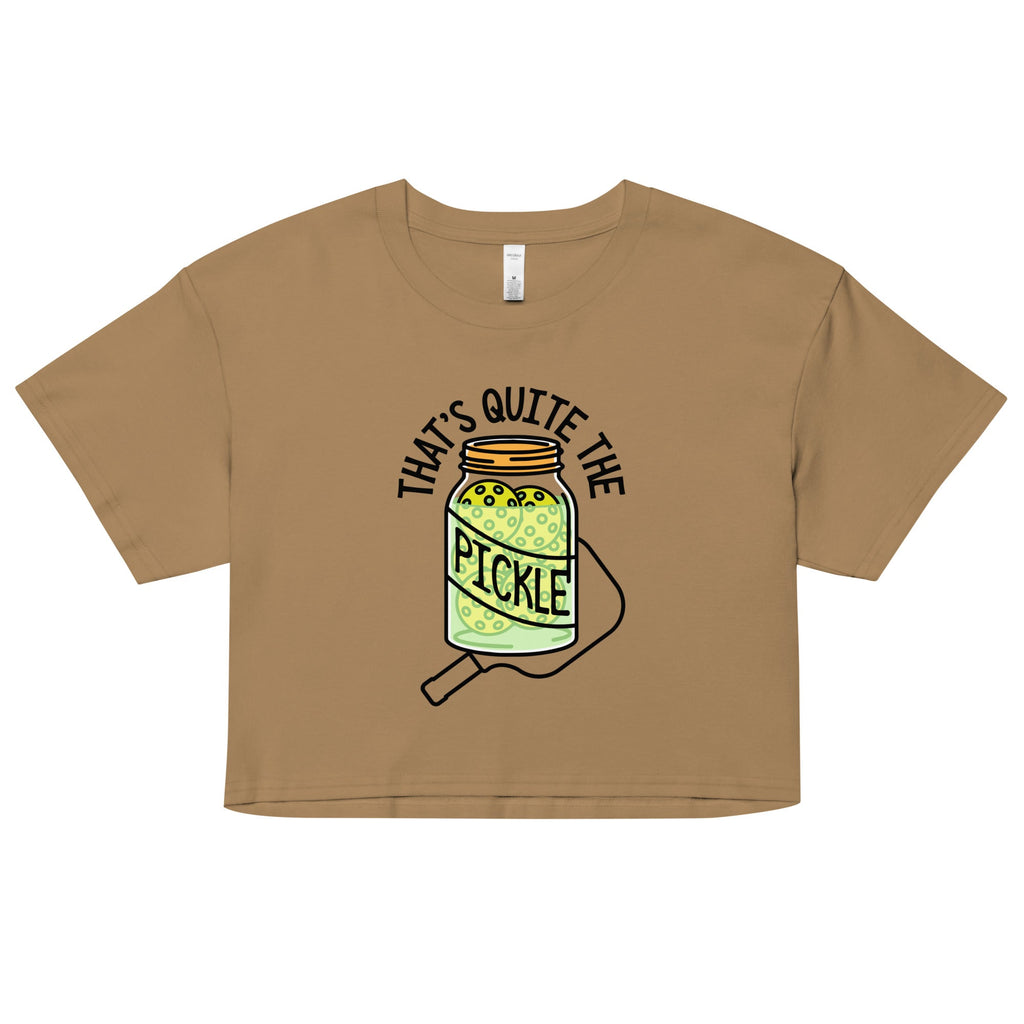 That's Quite The Pickle Women's Crop Tee product image 2