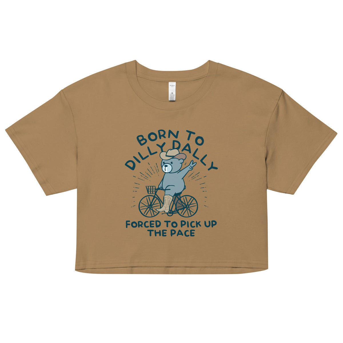 Born To Dilly Dally Forced To Pick Up The Pace Women's Crop product image 2