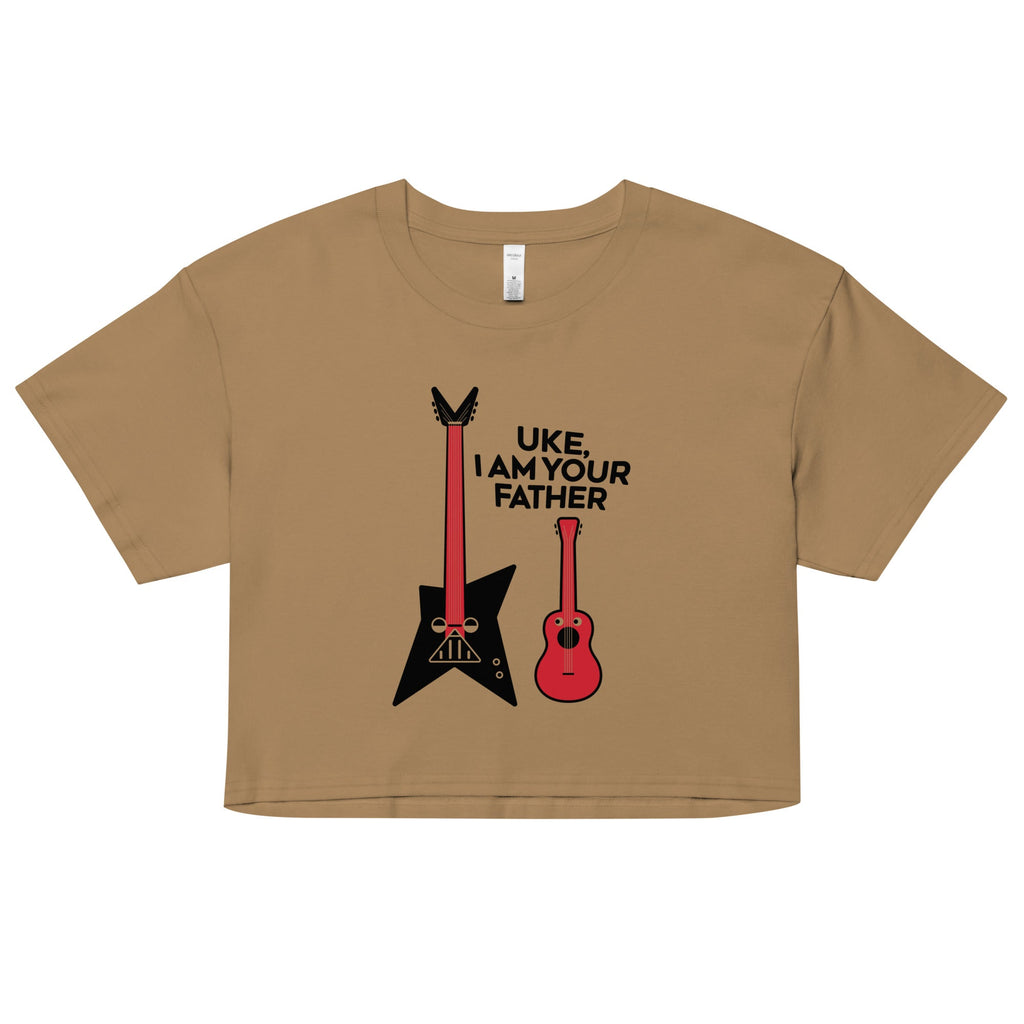Uke, I Am Your Father Women's Crop Tee product image 2