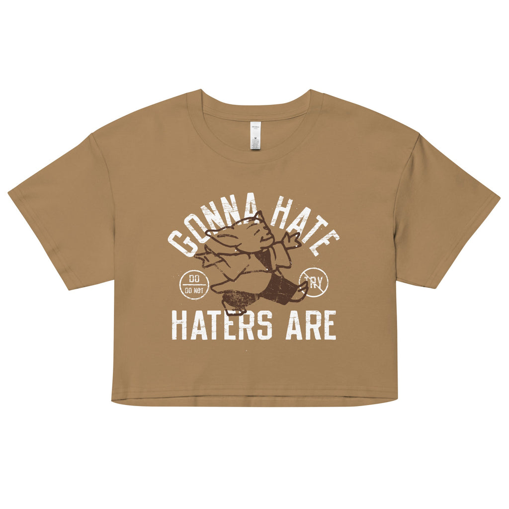 Gonna Hate Haters Are Women's Crop Tee product image 2