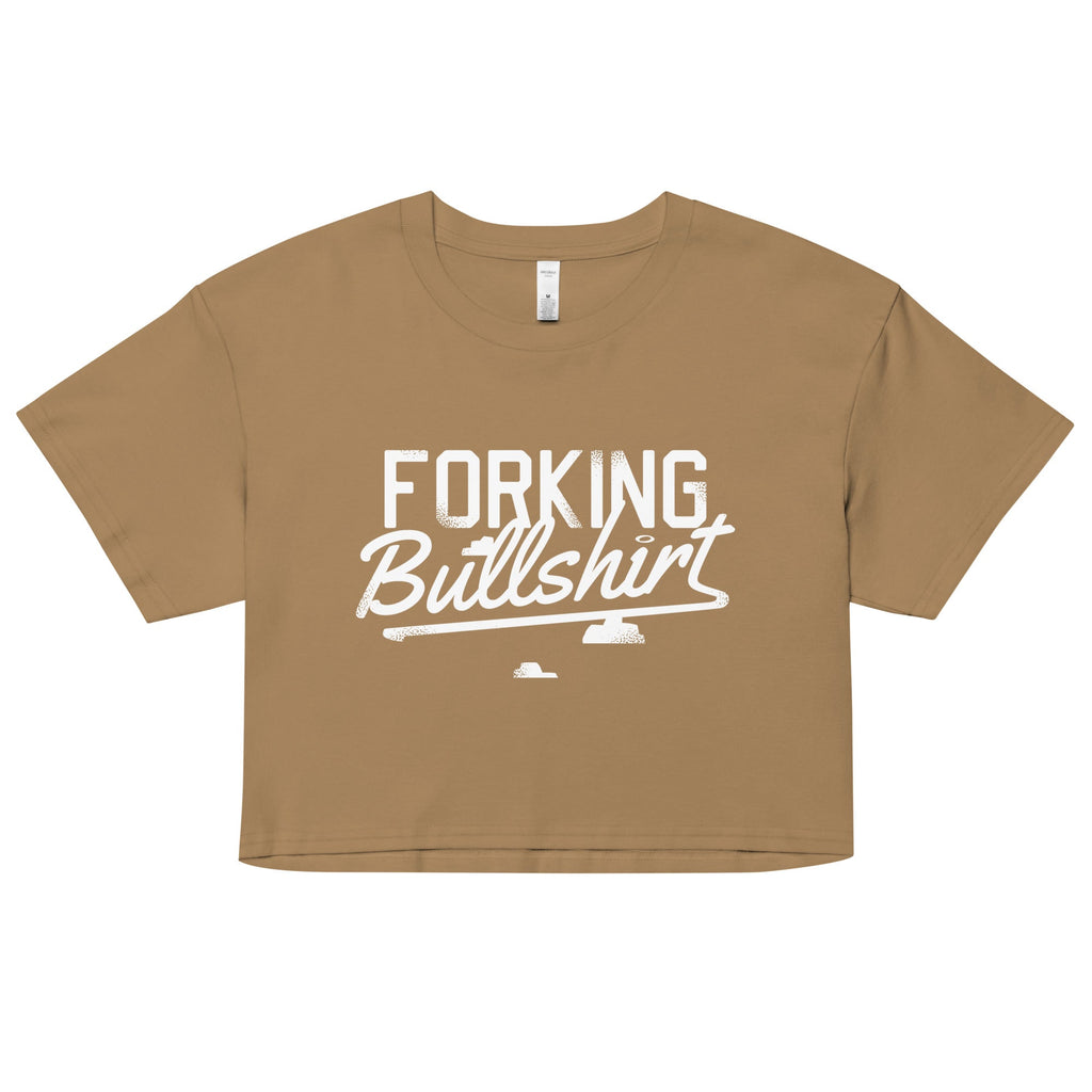 Forking Bullshirt Women's Crop Tee product image 2
