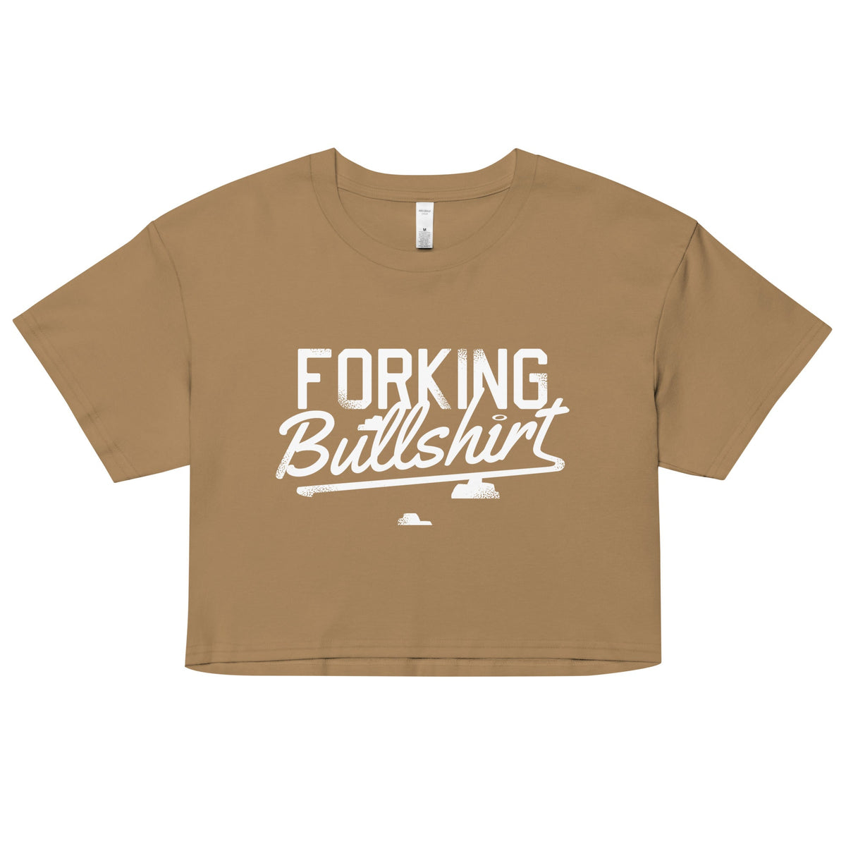 Forking Bullshirt Women's Crop Tee product image 2