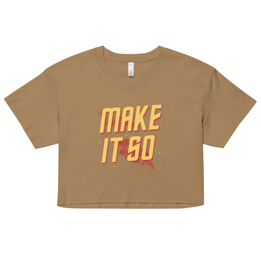 Make It So Women's Crop Tee product image 2