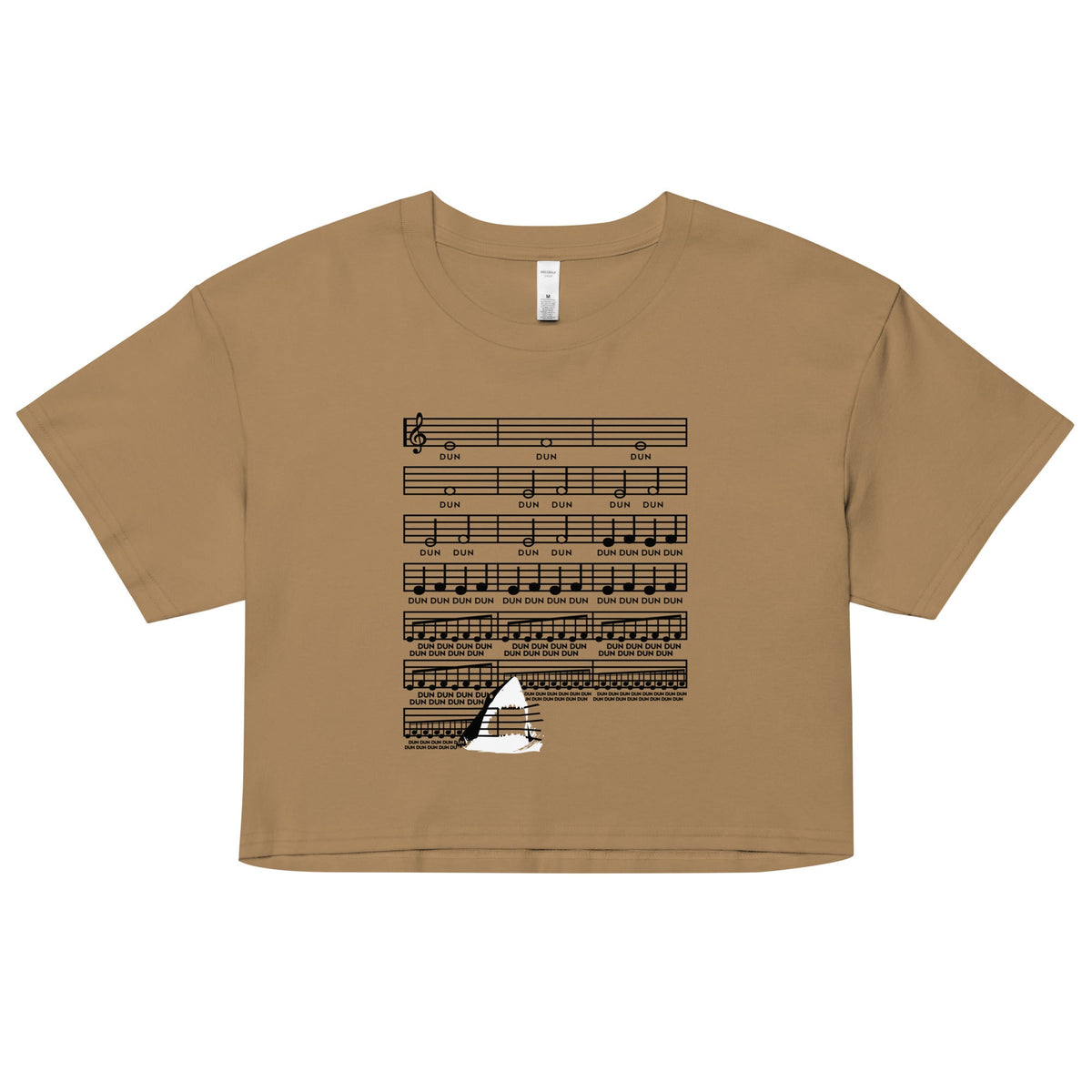 Swimming Theme Women's Crop Tee product image 2