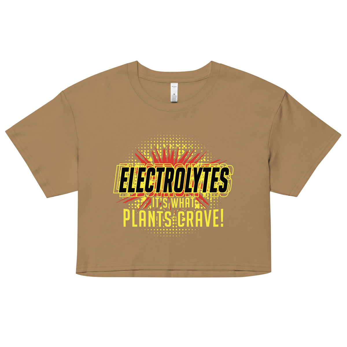 Electrolytes, It's What Plants Crave! Women's Crop Tee product image 2