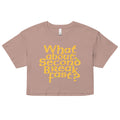 What About Second Breakfast? Women's Crop Tee product image 1