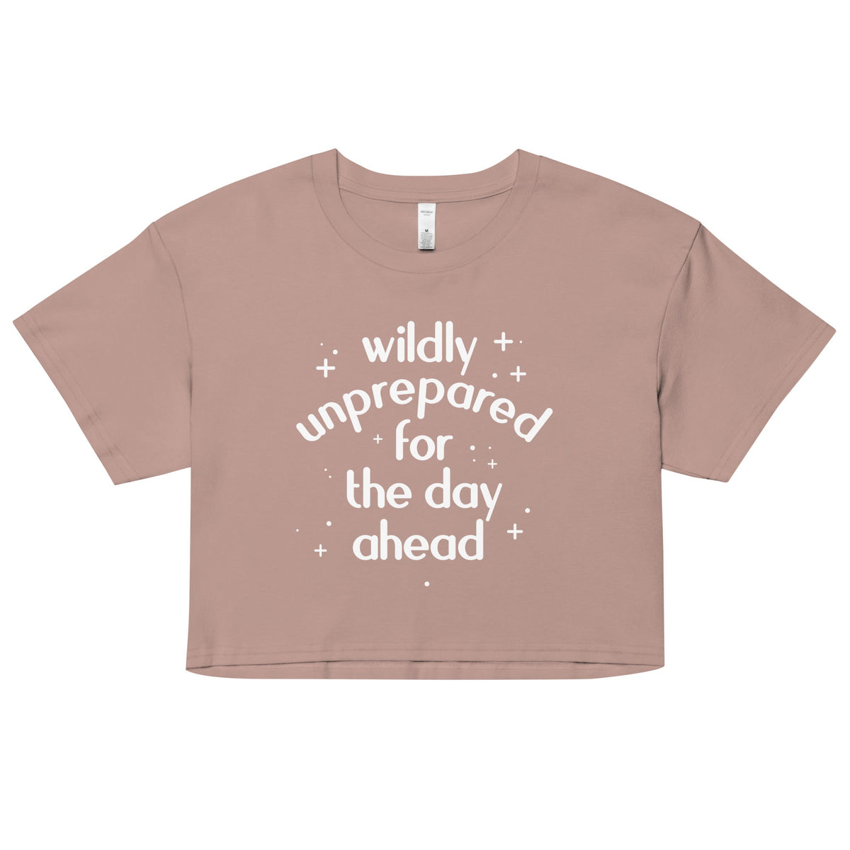 Wildly Unprepared For The Day Ahead Women's Crop Tee product image 3