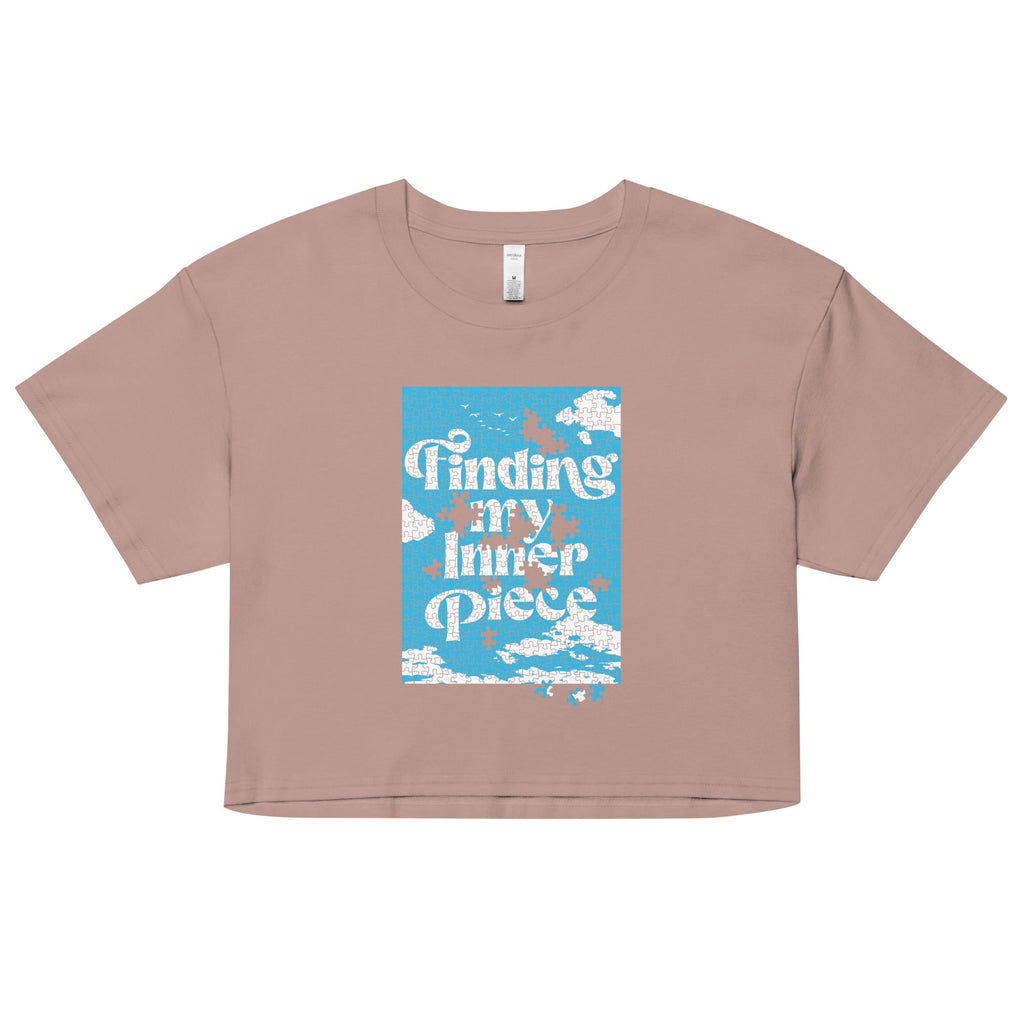 Finding My Inner Piece Women's Crop Tee product image 3
