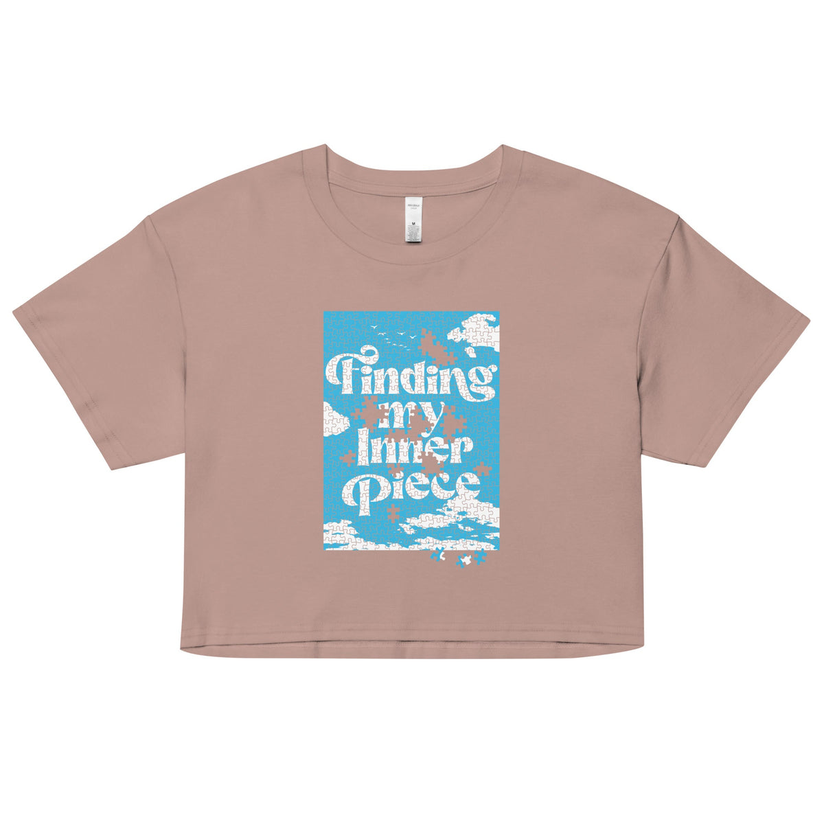 Finding My Inner Piece Women's Crop Tee product image 3