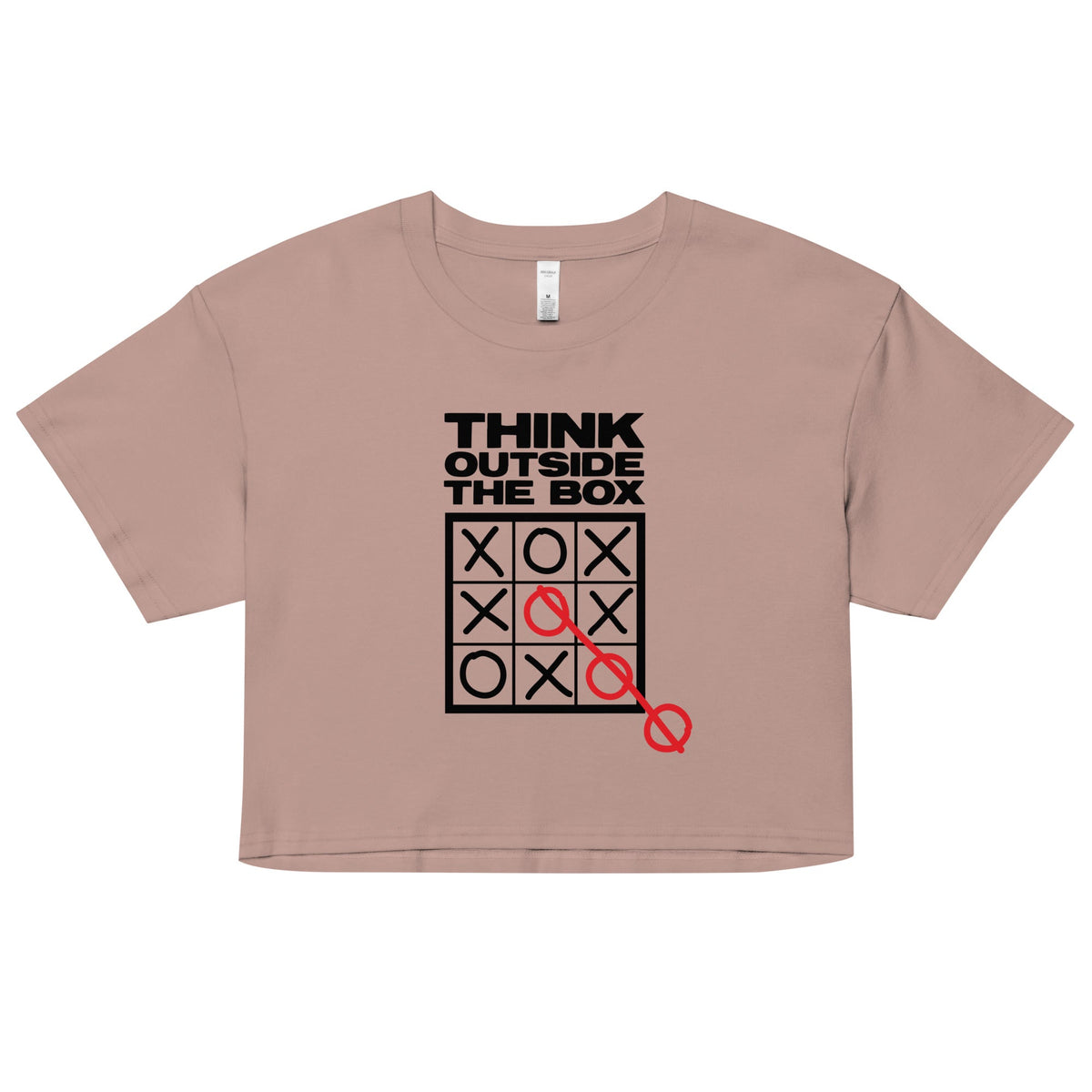 Think Outside The Box Women's Crop Tee product image 2