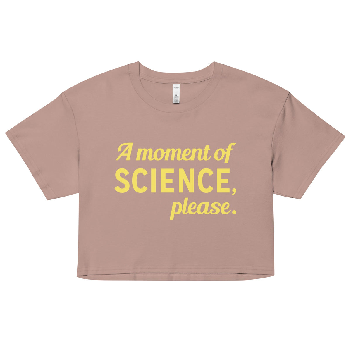 A Moment of Science, Please Women's Crop Tee product image 3
