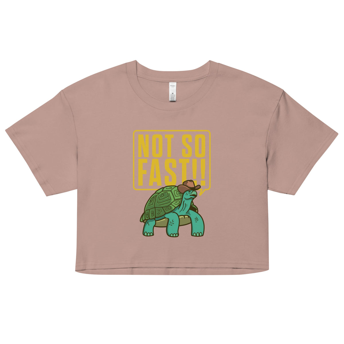 Not So Fast!! Women's Crop Tee product image 3
