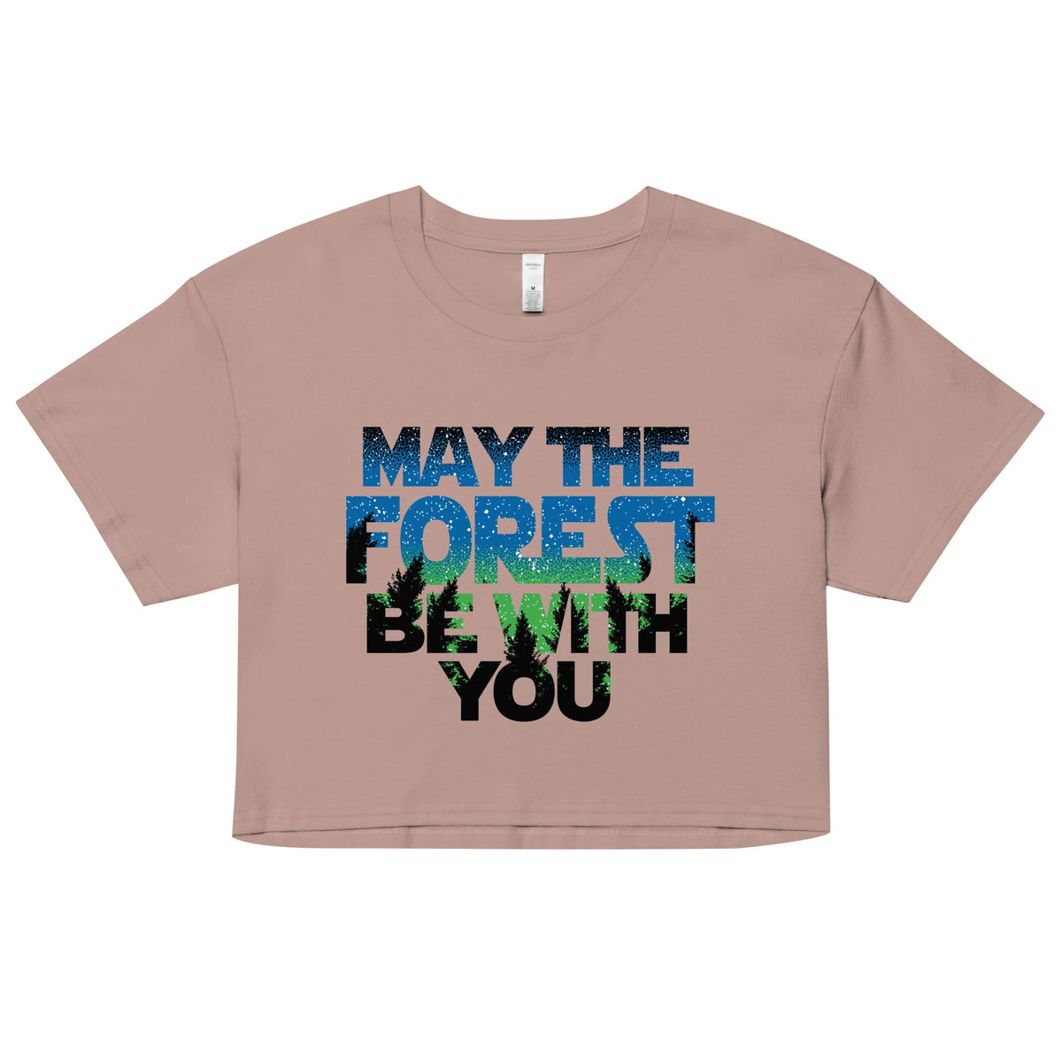 May The Forest Be With You Women's Crop Tee product image 4