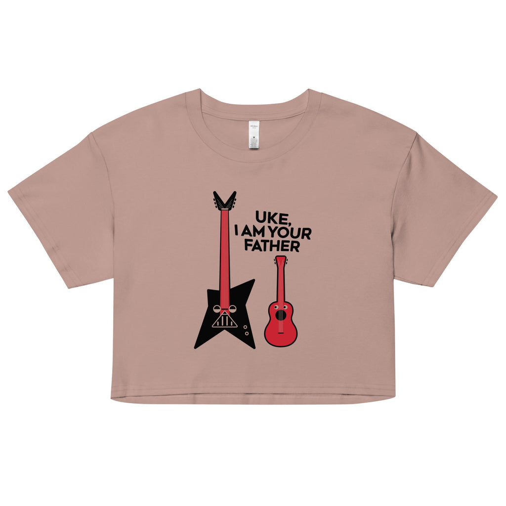Uke, I Am Your Father Women's Crop Tee product image 3