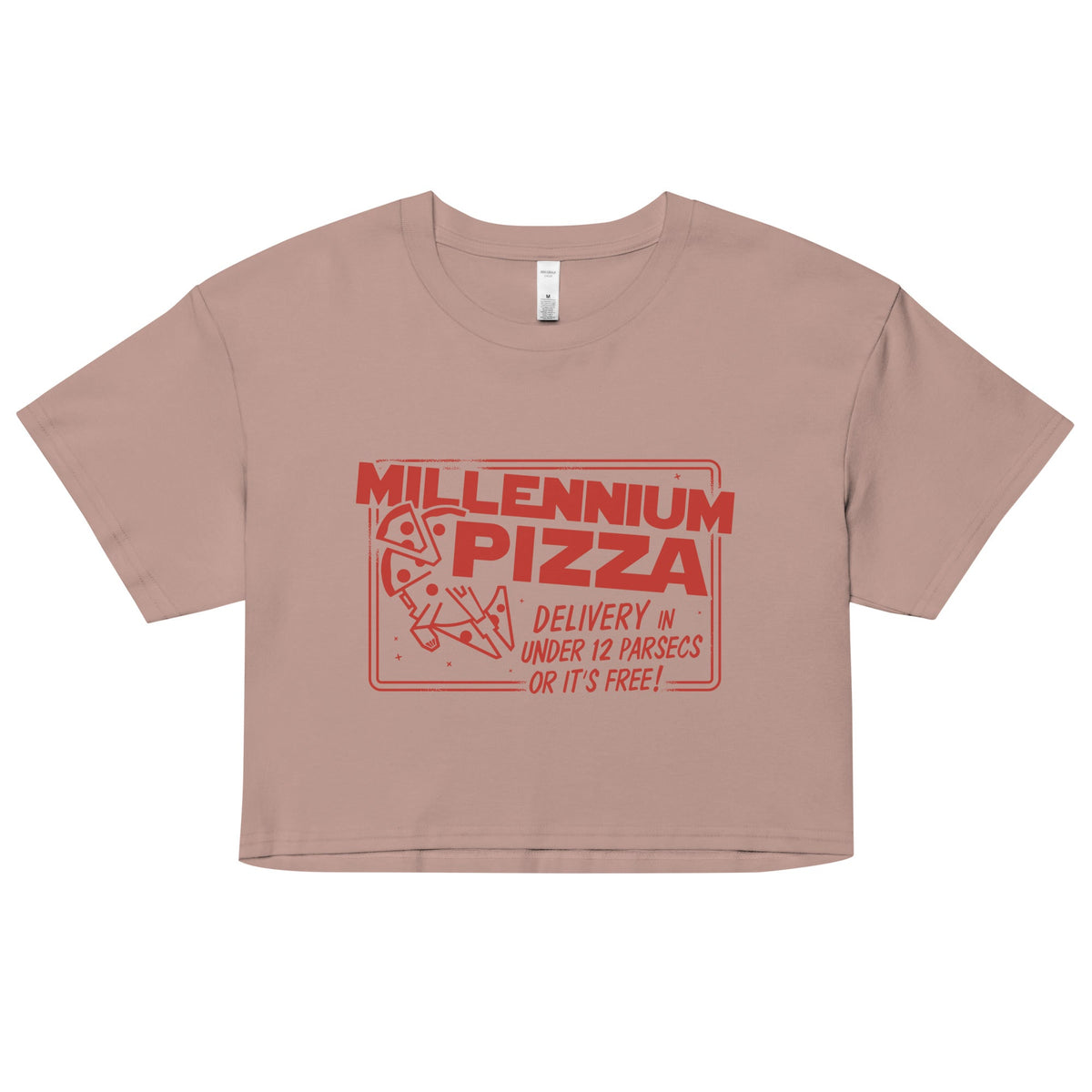 Millennium Pizza Women's Crop Tee product image 2