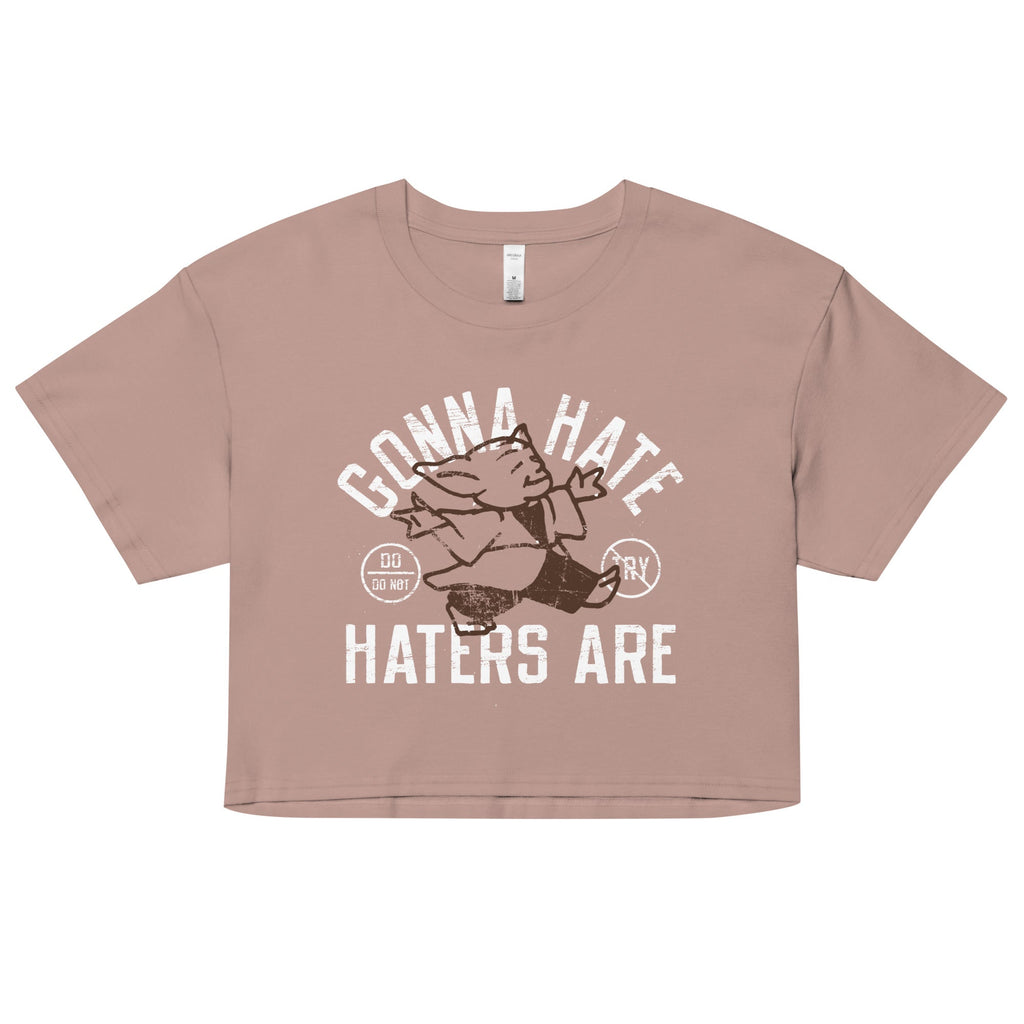 Gonna Hate Haters Are Women's Crop Tee product image 1