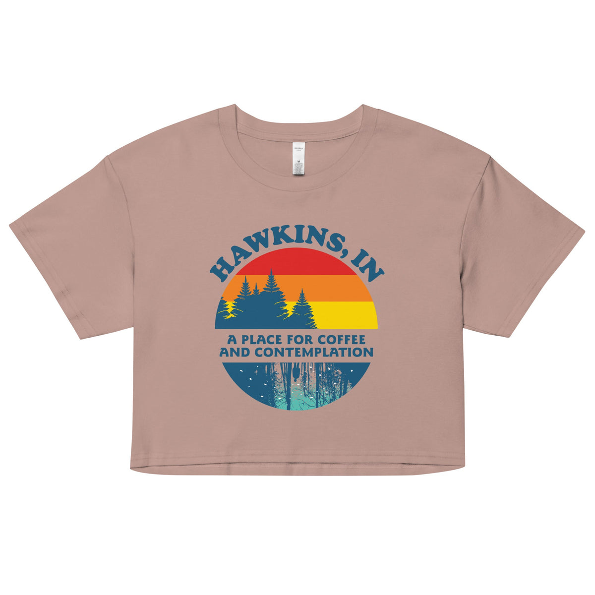 Hawkins Retro Women's Crop Tee product image 4