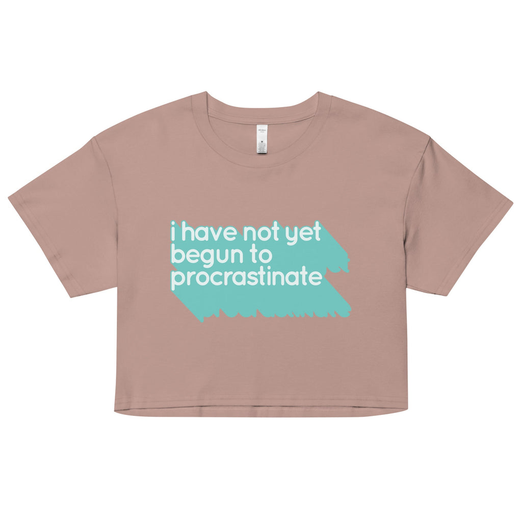 Not Begun To Procrastinate Women's Crop Tee product image 4