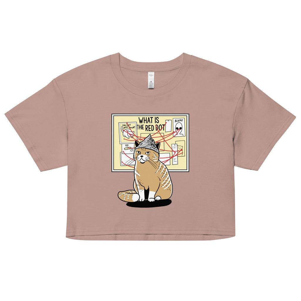 What Is The Red Dot? Women's Crop Tee product image 3
