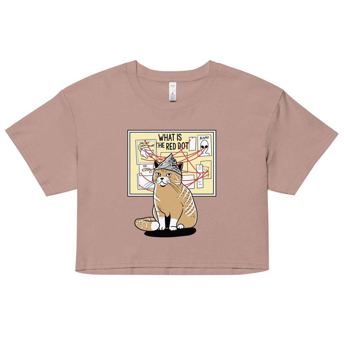 What Is The Red Dot? Women's Crop Tee product image 3