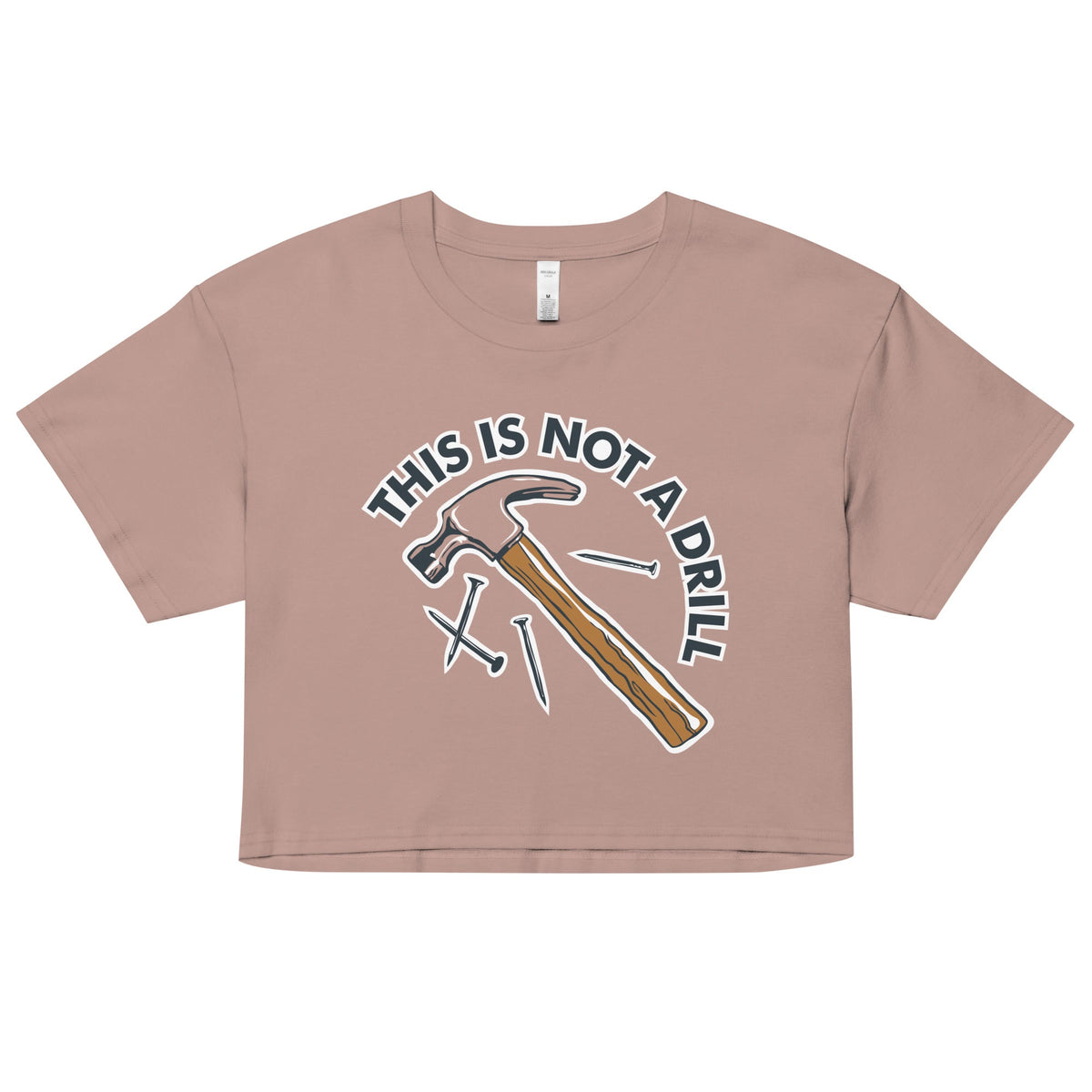 This Is Not A Drill Women's Crop Tee product image 1